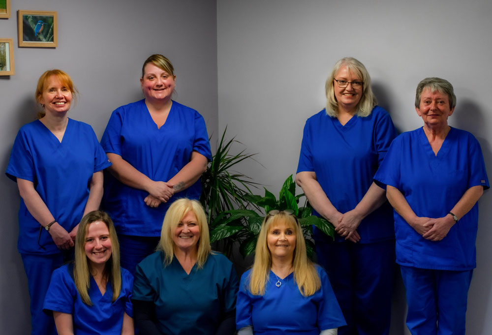 Photo of the Admin & Reception staff